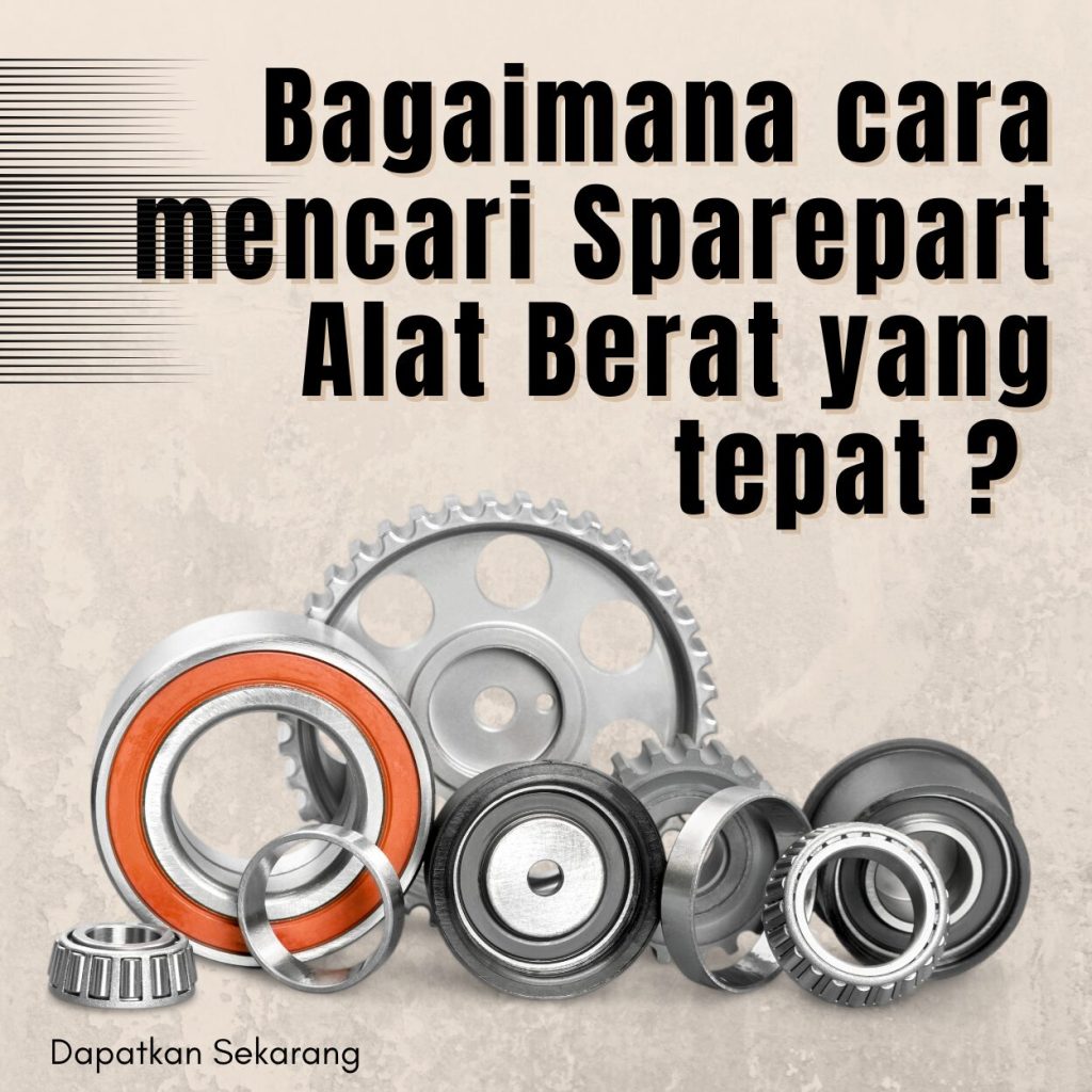 jual spare part alat berat