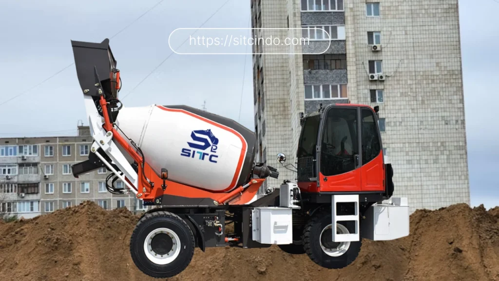 Kenapa Self Loading Concrete Mixer Lebih Efisien Dibanding Mixer Konvensional